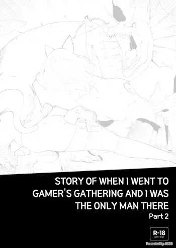 Story of when I went to GAMER'S GATHERING and I WAS THE ONLY MAN there 2 manga cover