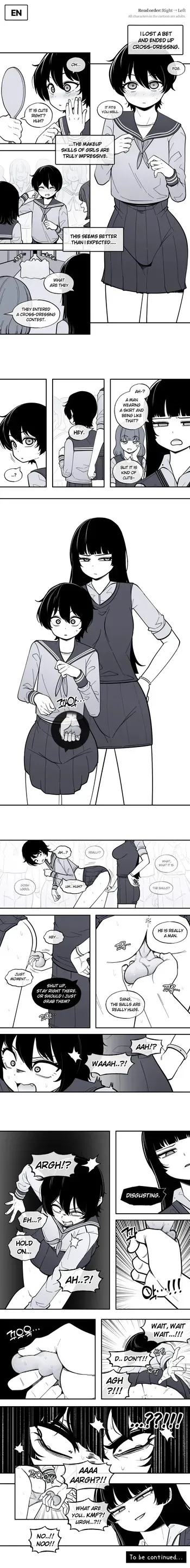 [LangD] 2024-07-26 여장(女装)(Cross-dressing)_EP1 manga cover