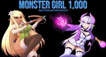 [TwistedScarlett60] Monster Girl 1000 Episode 2 manga cover