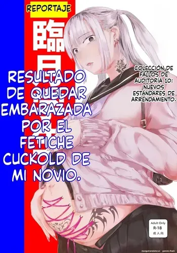 Ringetsu Gakusei Kuzu Kareshi No Netora Se Shumi De Ninshin Shita Kekka jian (Spanish) MTL manga cover