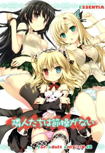 (C81) [ESSENTIA (Fujima Takuya)] Rinjin-tachi wa Sessou ga Nai (Boku wa Tomodachi ga Sukunai) manga cover
