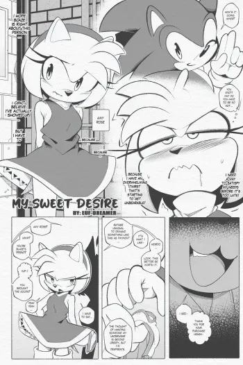 [EUF-Dreamer] My Sweet Desire (Sonic The Hedgehog) manga cover