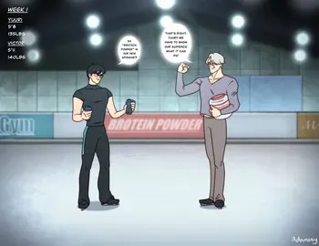 [Adamony] Yuuri & Victor’s New Sponsor! manga cover