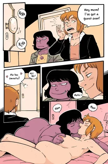 [BonerBob] Heather Bouvier x Purple Girl: Mutual Booty Call (OC) manga cover