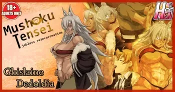 [Rankerhen] Mushoku tensei Ghislane dedoldia x Rudeus manga cover