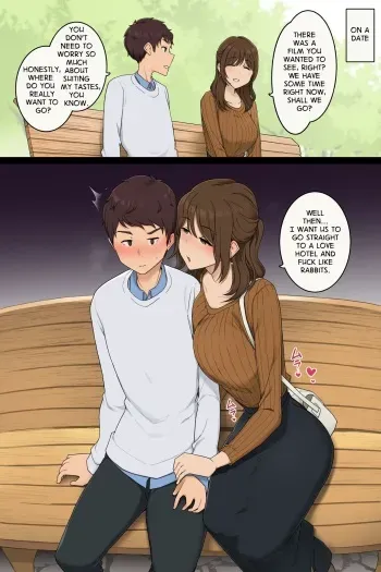 [Wakamatsu] Honne Kikareru to Dorodoro shita Yokubou o Shoujiki ni Icchau Onee-san | A Young Lady Who, When Asked, Honestly Reveals Her Filthy Desires [English] manga cover