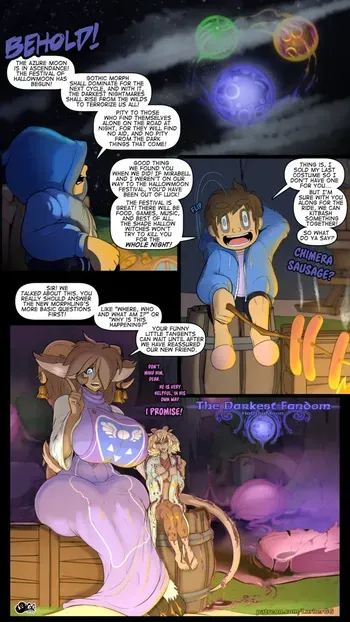 Darkest Fandom Hallowmoon, Growth Adventure (LurkerGG) manga cover