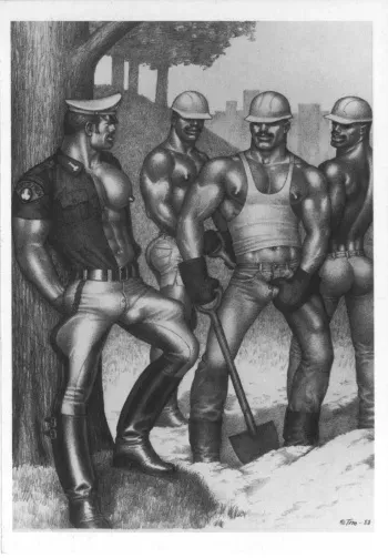 [Tom of Finland] Postcards manga cover