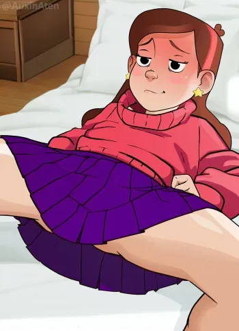 [AuxinAten] Mabel Pines strip game manga cover